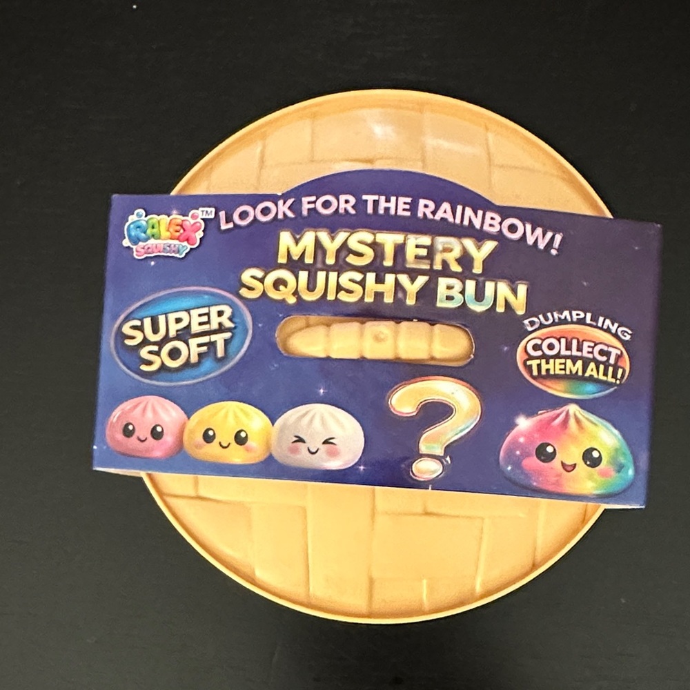 Viral Ralex Squish Mystery Squishy Bun Kids Toy Dumpling 🥟
